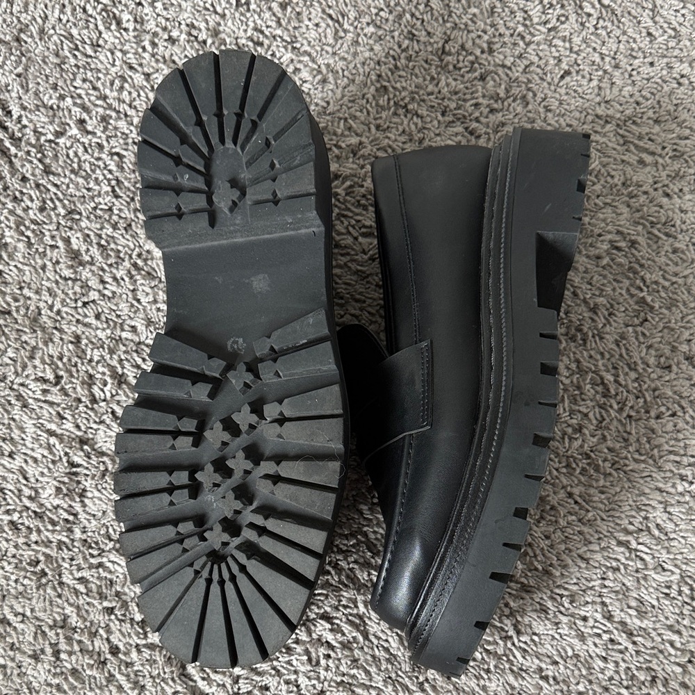 American Eagle Outfitters Black Womens Loafers - Picture 3 of 6